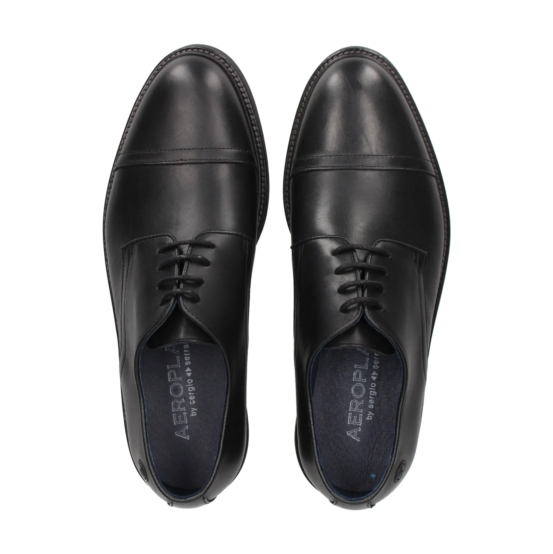 AEROPLANE Zapatos de vestir de Hombre 6016 NEGRO