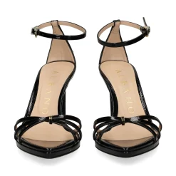 ALBANO Sandalias con plataforma de Mujer 5555 NEGRO