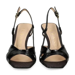 ALBANO Sandalias con tacón de Mujer 5605 NEGRO