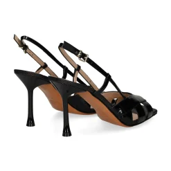 ALBANO Sandalias con tacón de Mujer 5605 NEGRO