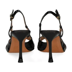 ALBANO Sandalias con tacón de Mujer 5605 NEGRO