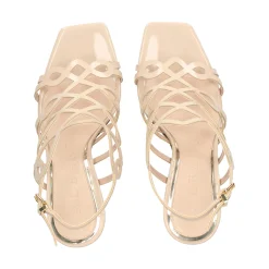 ALBANO Sandalias con tacón de Mujer 5354 / 2 NUDE