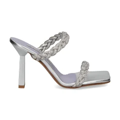 ALBANO Sandalias con tacón de Mujer 3394/3 SILVER
