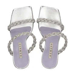 ALBANO Sandalias con tacón de Mujer 3394/3 SILVER