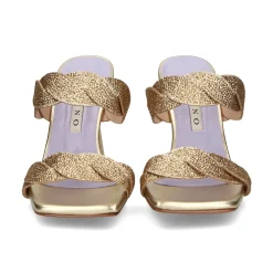 ALBANO Sandalias con tacón de Mujer 3282/90 / 2 PLATINO