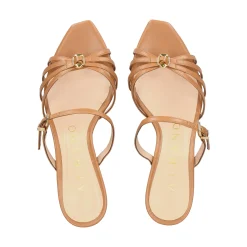 ALBANO Sandalias con tacón de Mujer 5629 CUOIO