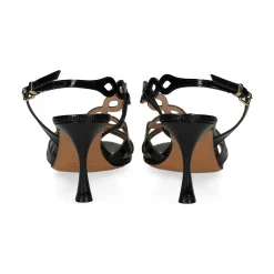ALBANO Sandalias con tacón de Mujer 5514 NEGRO