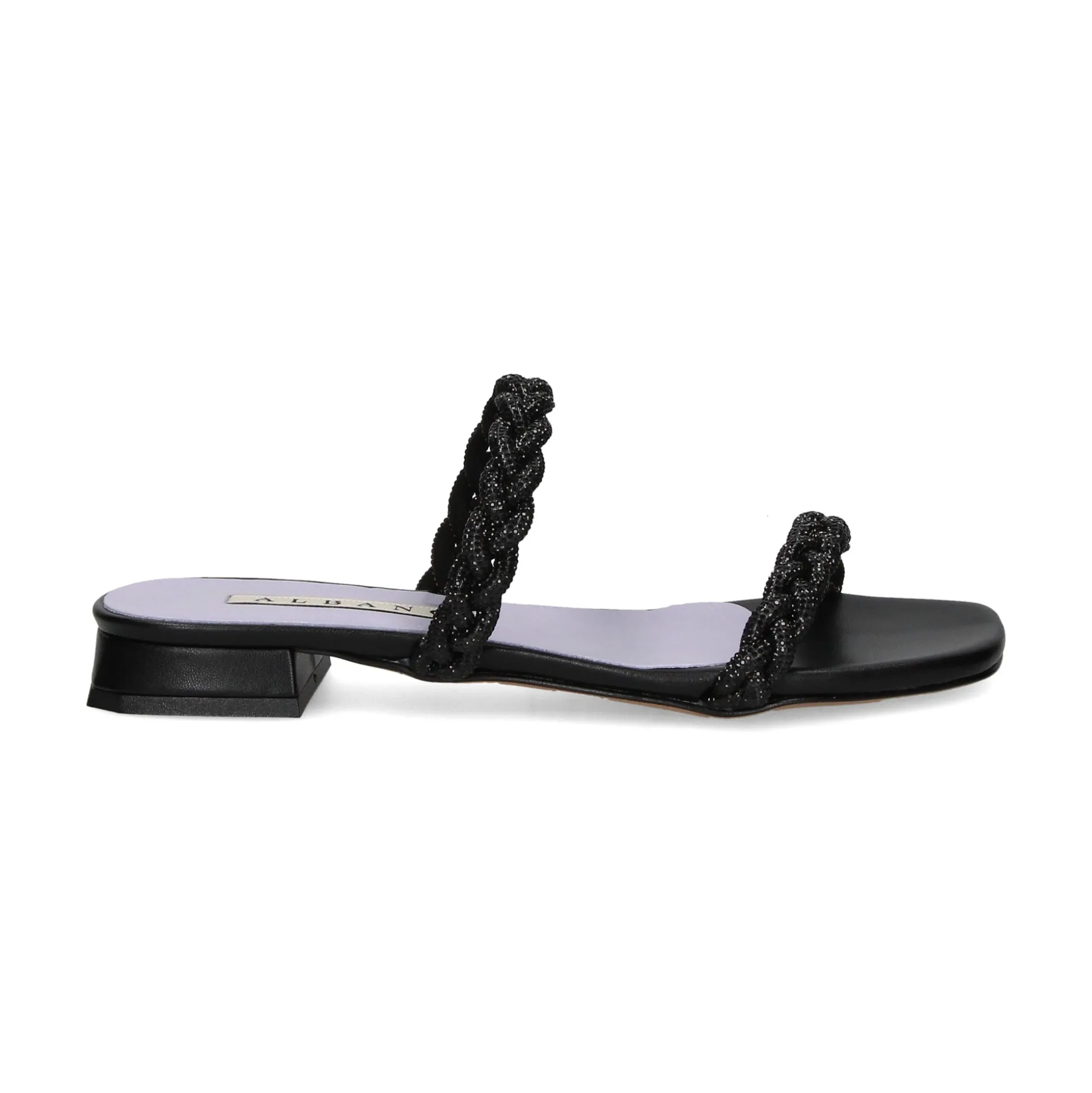 ALBANO Sandalias planas de Mujer 3253/6 NEGRO