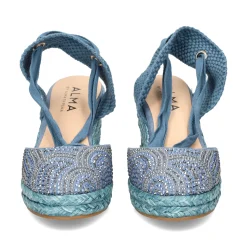 ALMA BLUE Alpargatas de Mujer V24AB2170 JEANS