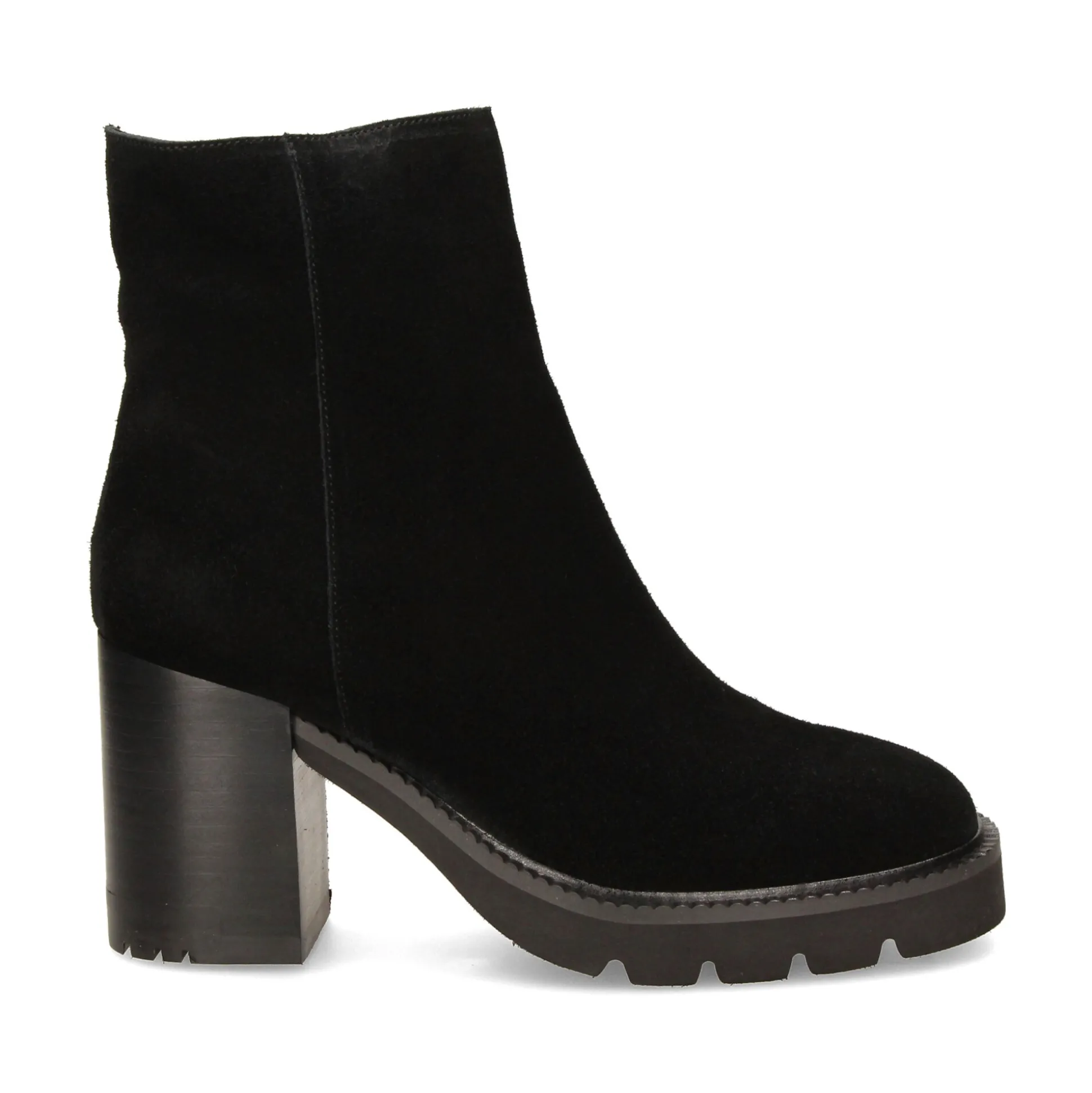 ALMA BLUE Botines con tacón de Mujer BL2050 NEGRO