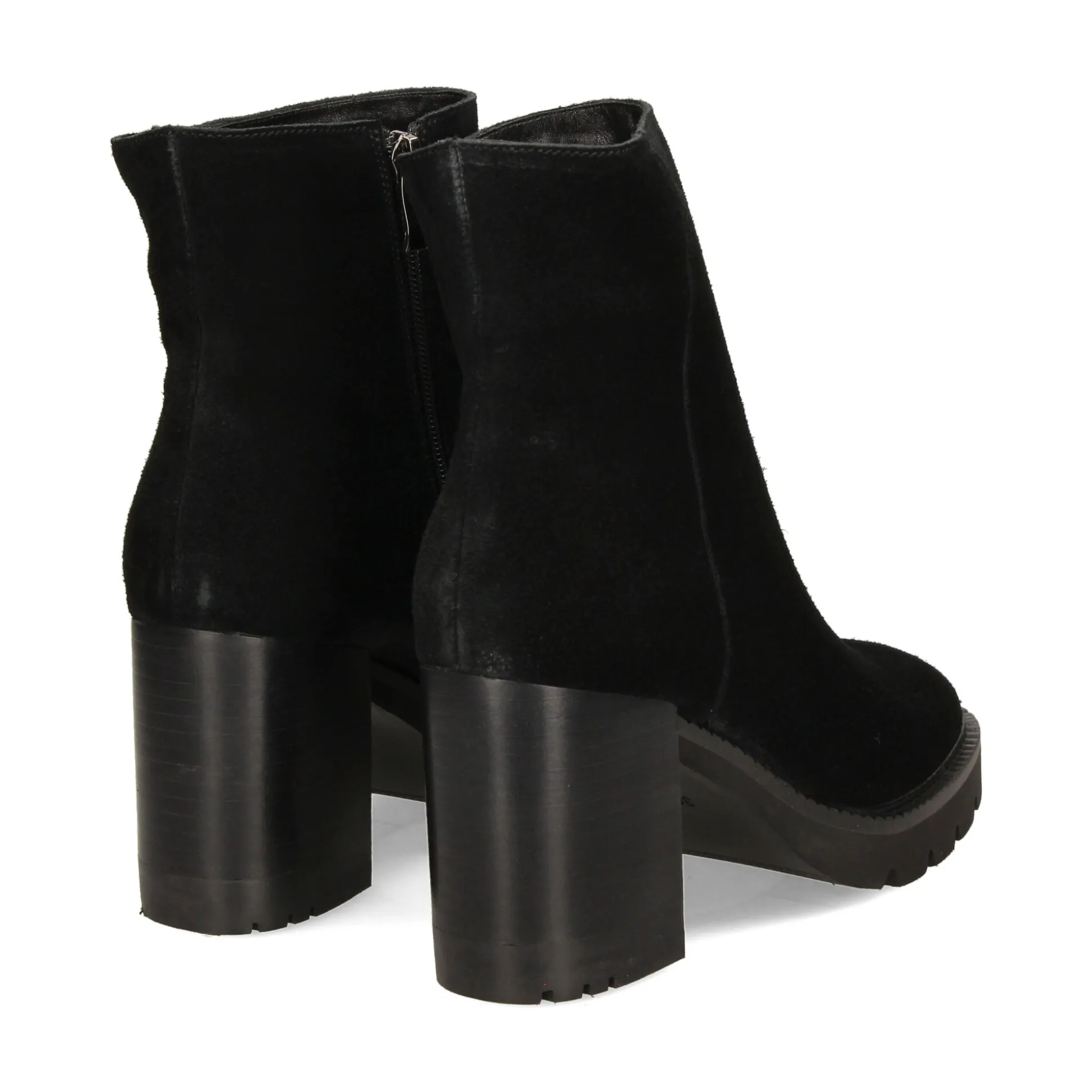 ALMA BLUE Botines con tacón de Mujer BL2050 NEGRO