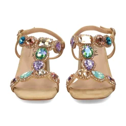 ALMA BLUE Sandalias con tacón de Mujer V24AB2038