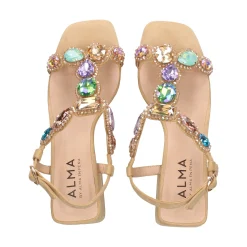 ALMA BLUE Sandalias con tacón de Mujer V24AB2038