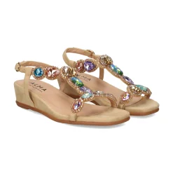 ALMA BLUE Sandalias cuña de Mujer V24AB2088