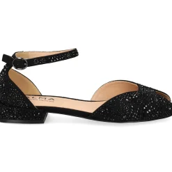 ALMA BLUE Zapatos planos de Mujer V24AB2003 NEGRO