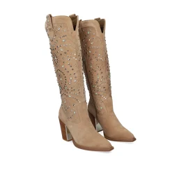 ALMA EN PENA Botas con tacón de Mujer 559 VISON