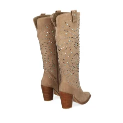 ALMA EN PENA Botas con tacón de Mujer 559 VISON