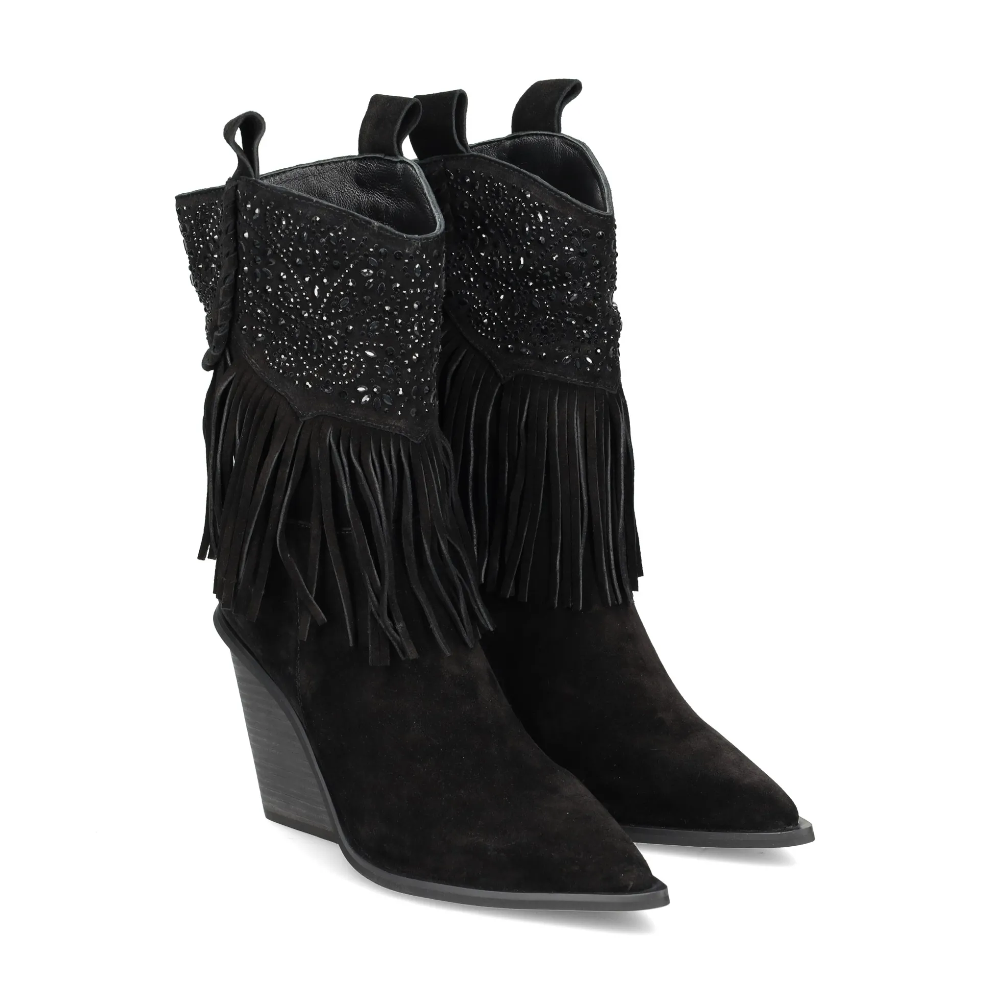 ALMA EN PENA Botas con tacón de Mujer 473 NEGRO