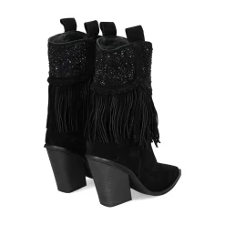 ALMA EN PENA Botas con tacón de Mujer 473 NEGRO