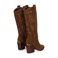 ALMA EN PENA Botas con tacón de Mujer 826 CAMEL