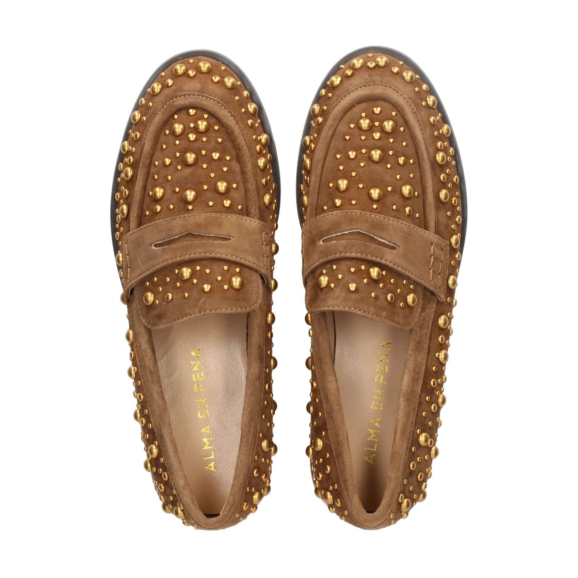 ALMA EN PENA Mocasines de Mujer 200 MARRON