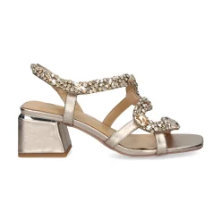 ALMA EN PENA Sandalias con tacón de Mujer 304 BRONCE