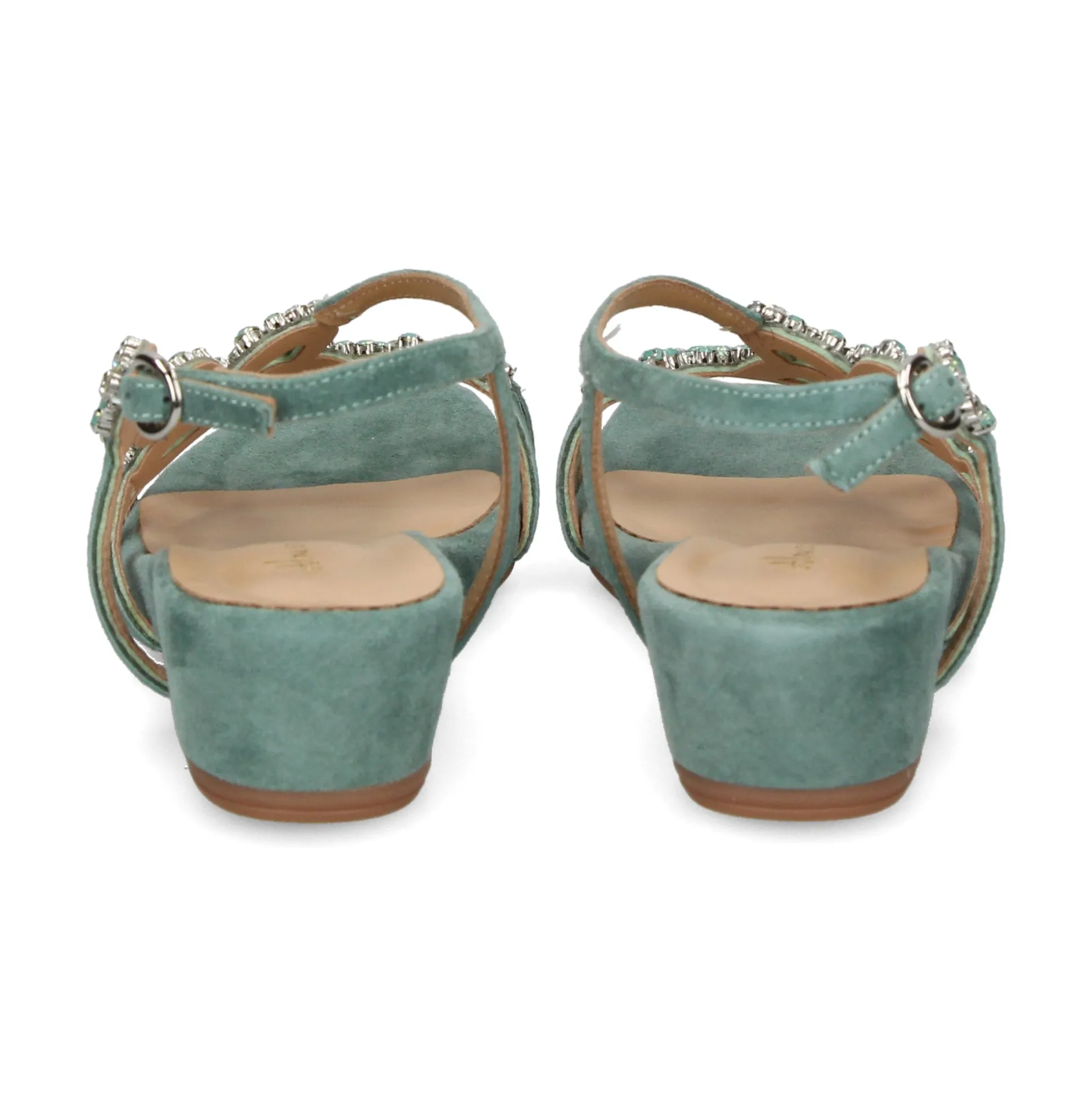 ALMA EN PENA Sandalias cuña de Mujer 417 JADE