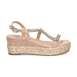 ALMA EN PENA Sandalias cuña de Mujer 572 VISON