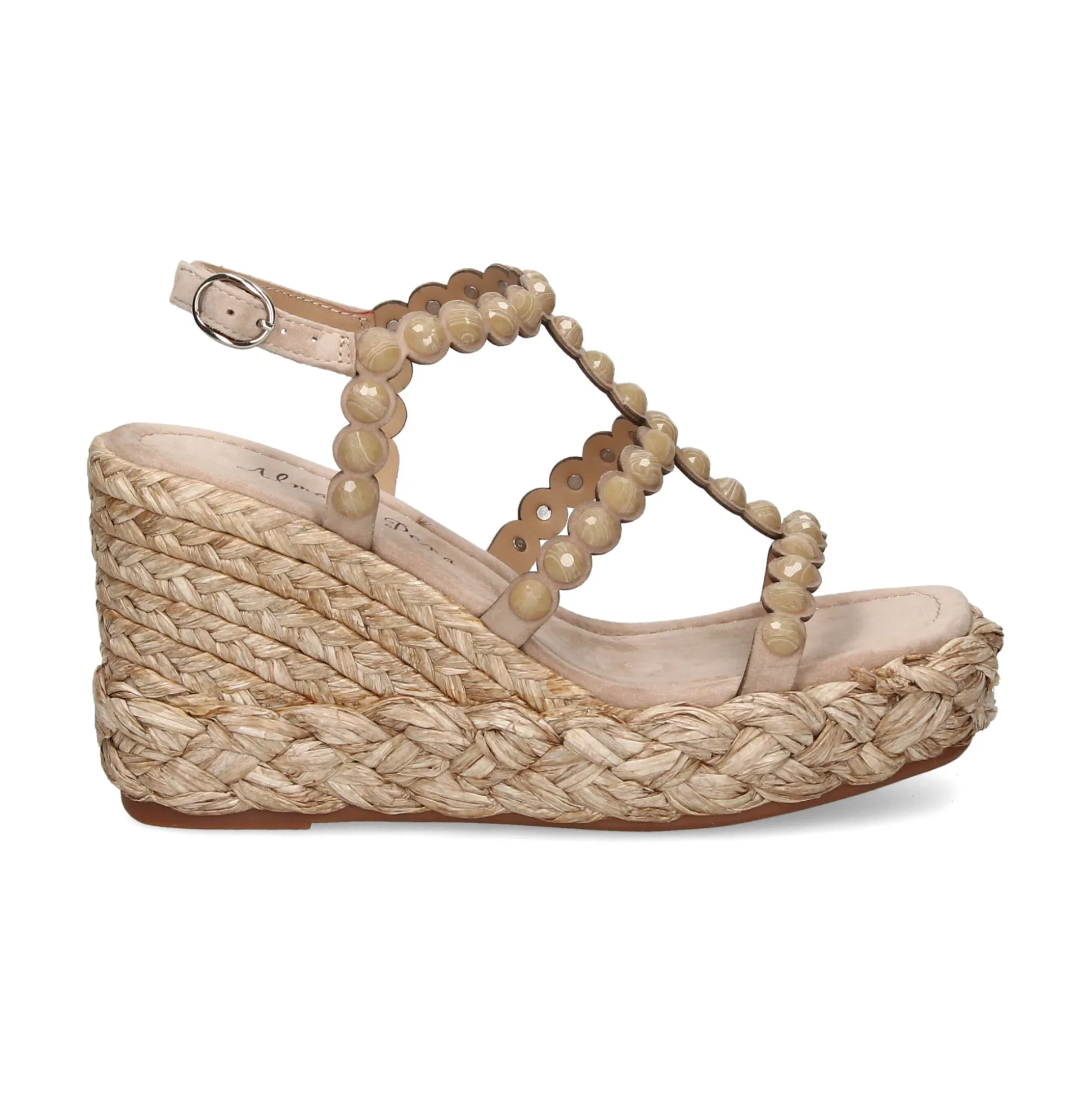 ALMA EN PENA Sandalias cuña de Mujer 517 VISON