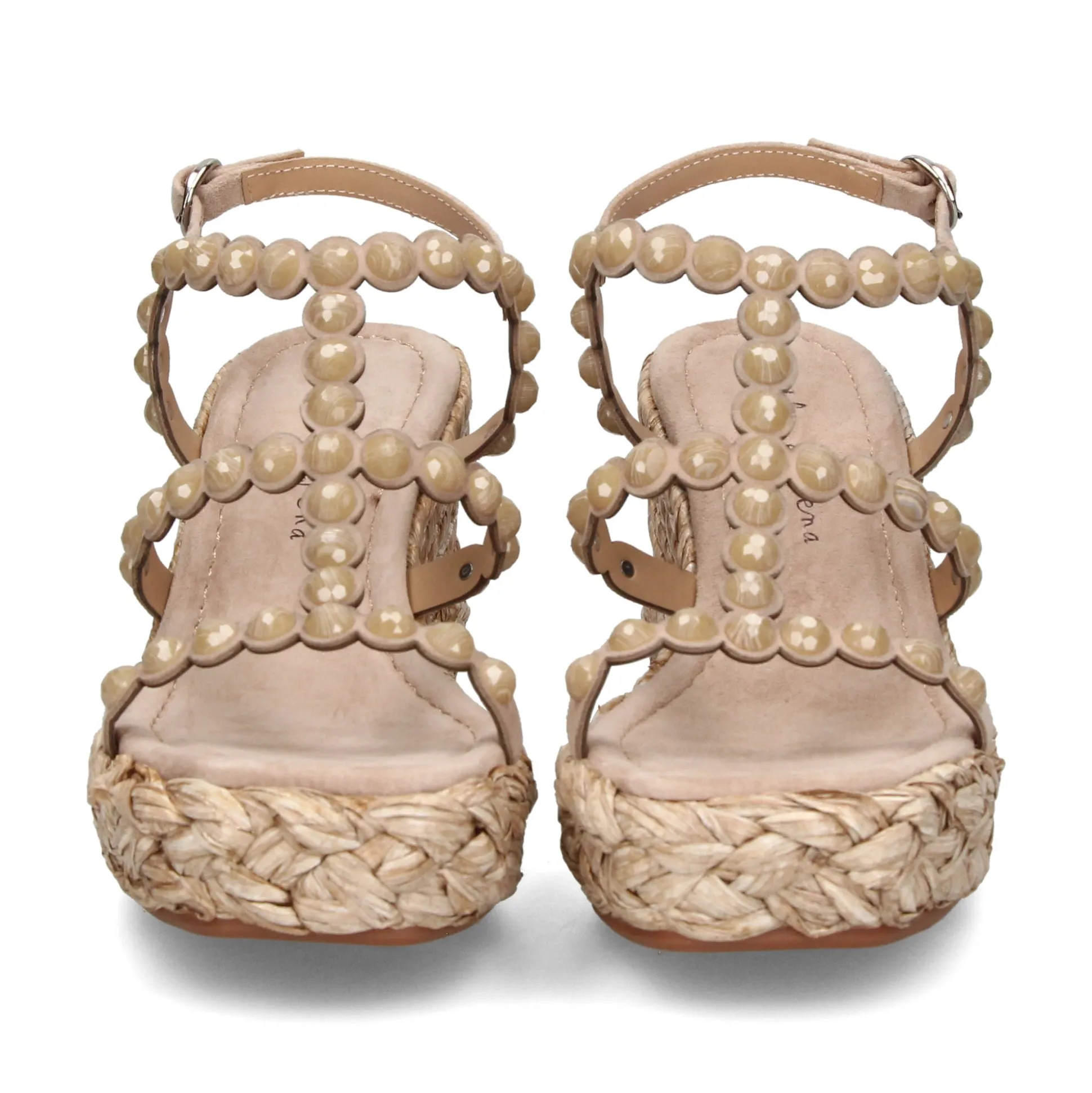 ALMA EN PENA Sandalias cuña de Mujer 517 VISON