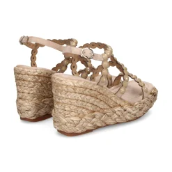 ALMA EN PENA Sandalias cuña de Mujer 517 VISON