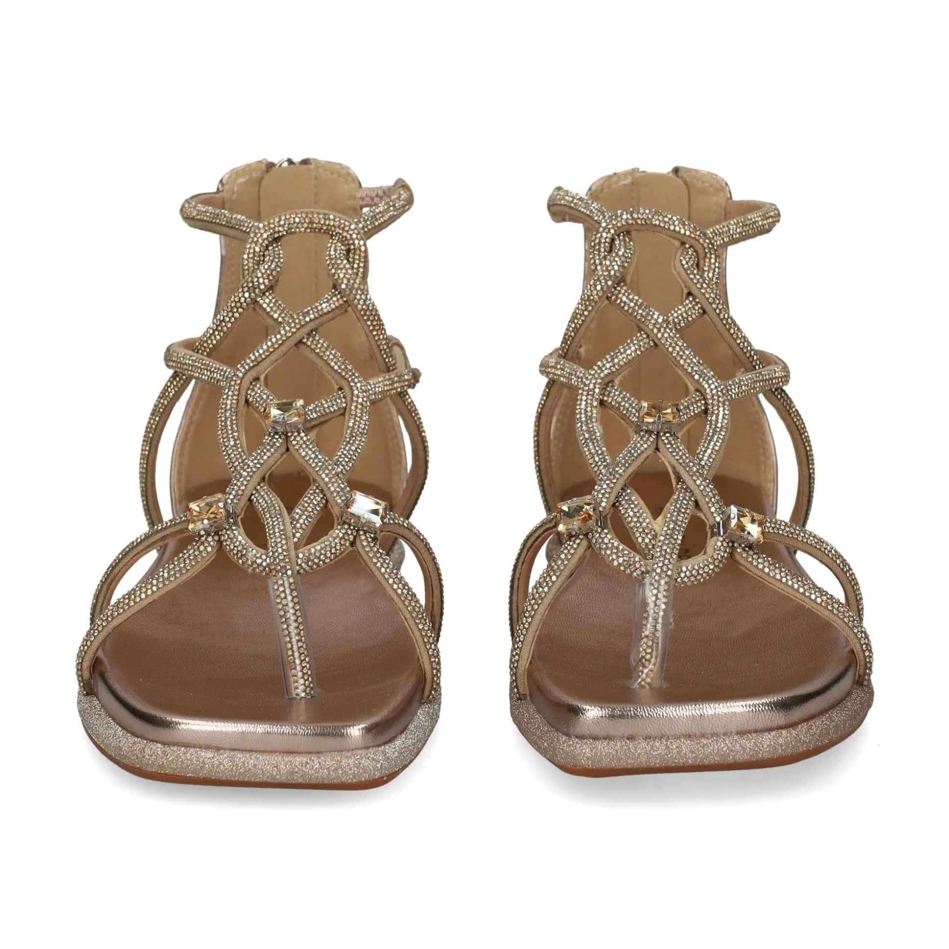 ALMA EN PENA Sandalias planas de Mujer V2551604 BRONCE
