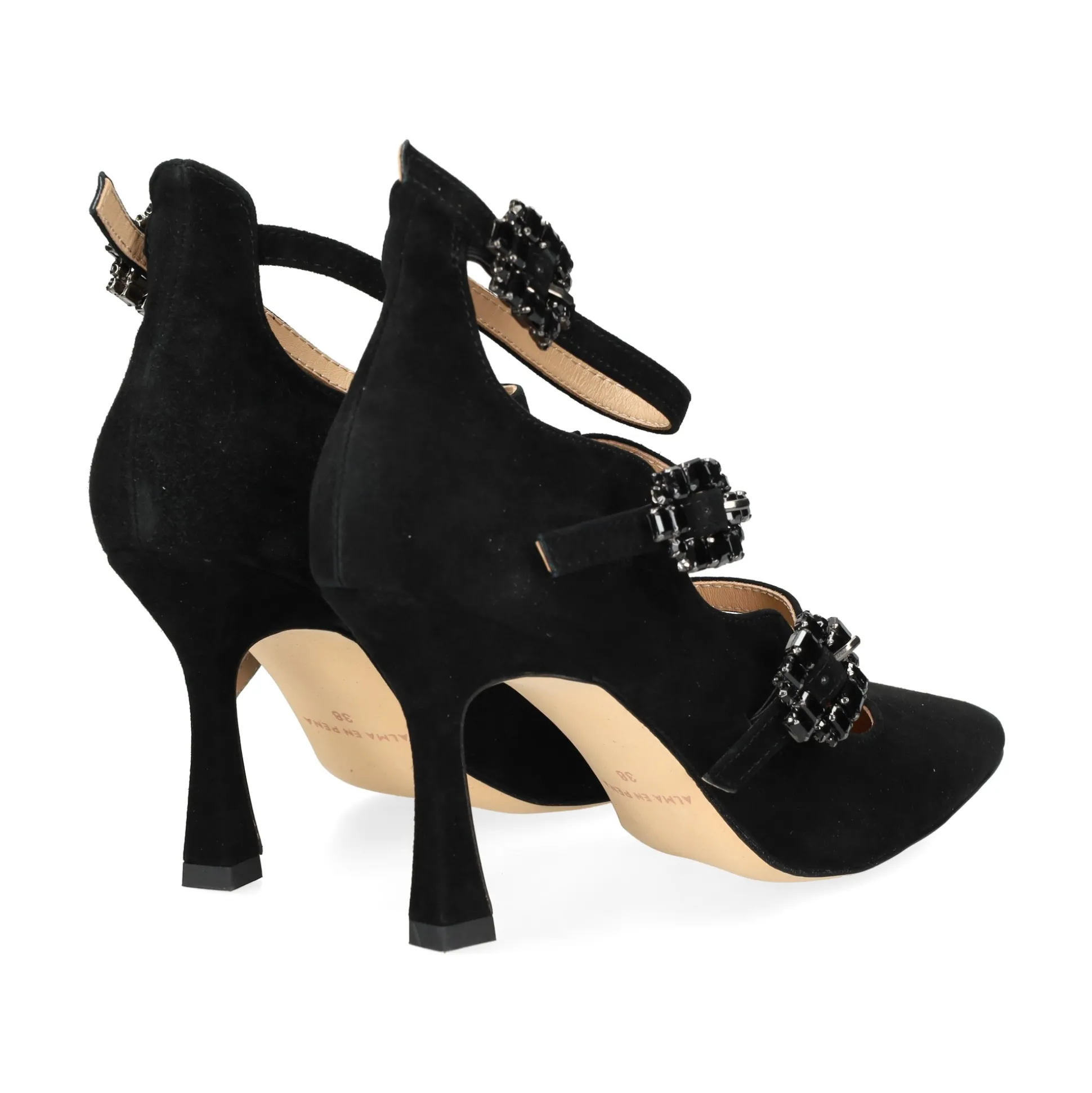 ALMA EN PENA Zapatos de salón 348 NEGRO