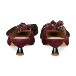 ALMA EN PENA Zapatos de tacón bajo 525 WINE