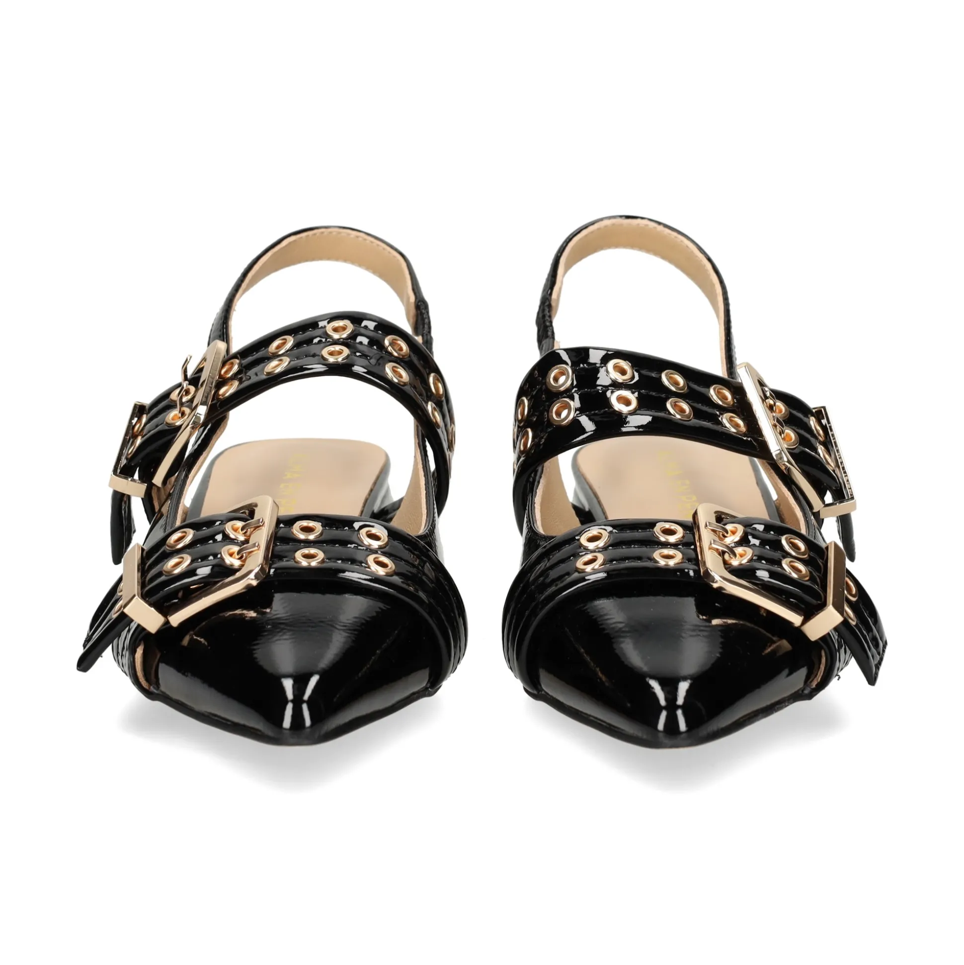 ALMA EN PENA Zapatos planos de Mujer 138 NERGO-BLANCO