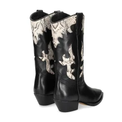 ALPE Botas planas de Mujer 2088 05-NEGRO