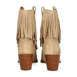 ALPE Botines con tacón de Mujer 502611 08 ARENA