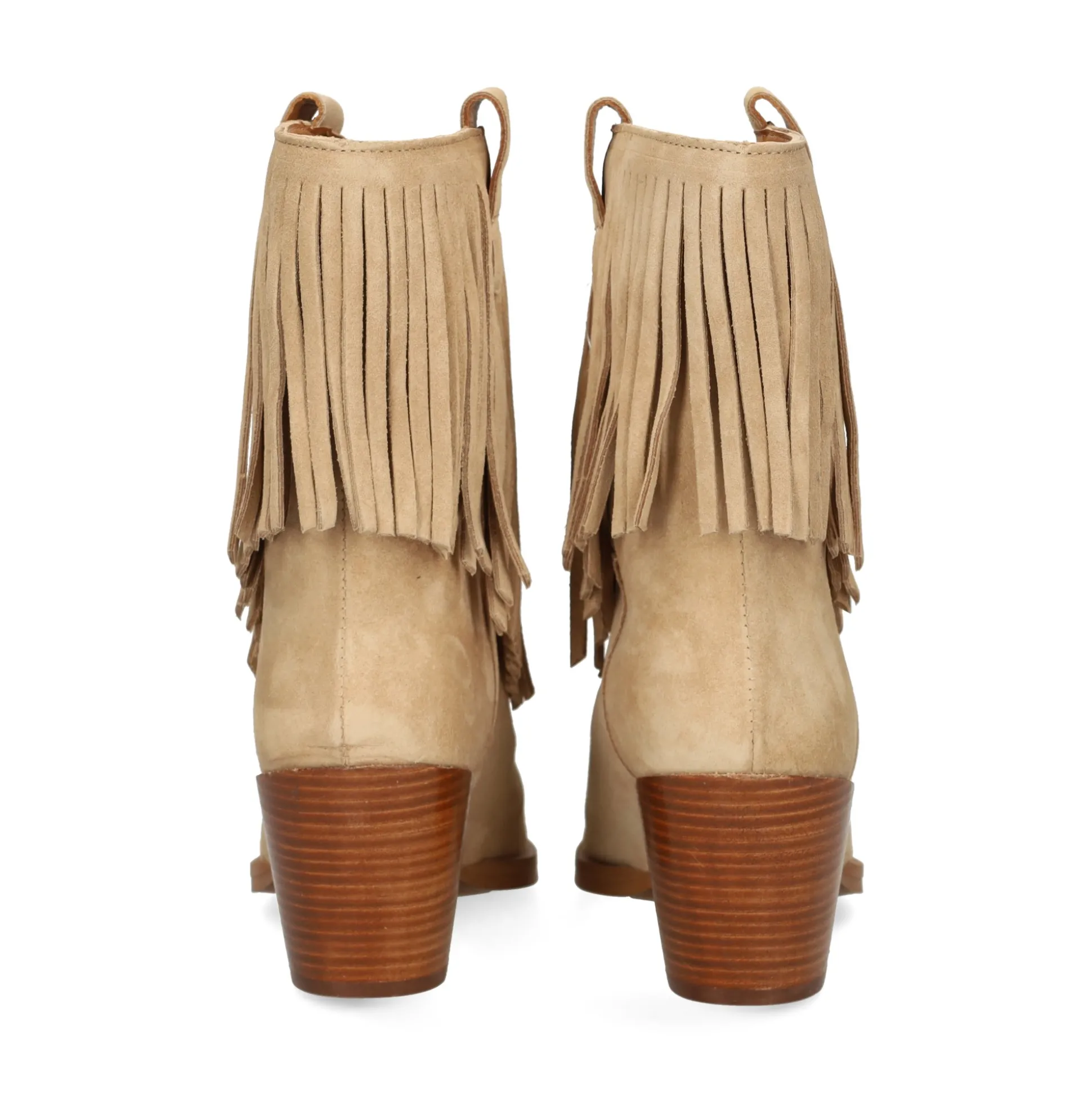 ALPE Botines con tacón de Mujer 502611 08 ARENA