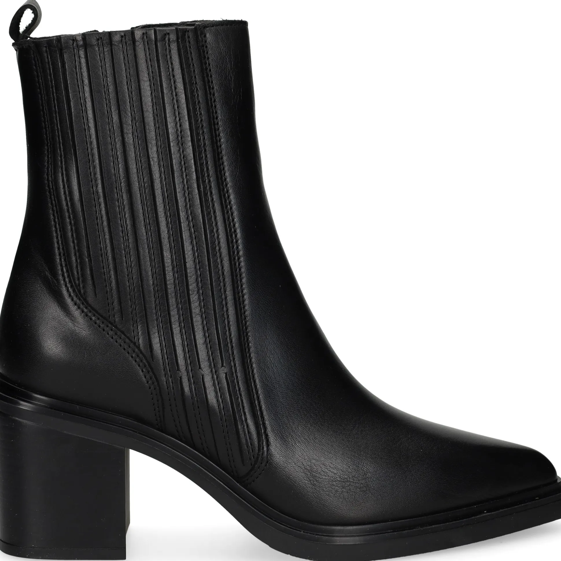 ALPE Botines con tacón de Mujer 2463 17-05 BEC-NEGRO