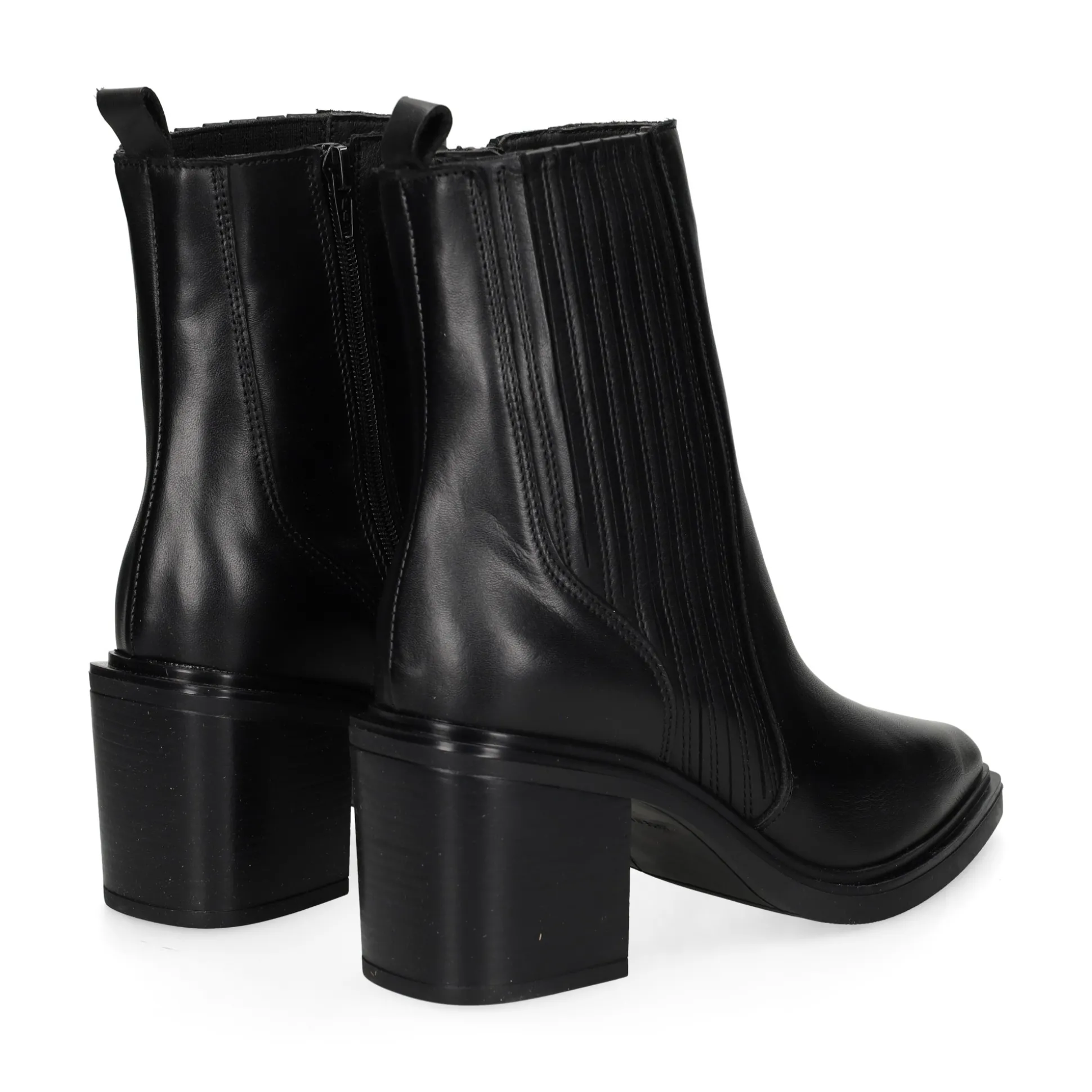 ALPE Botines con tacón de Mujer 2463 17-05 BEC-NEGRO