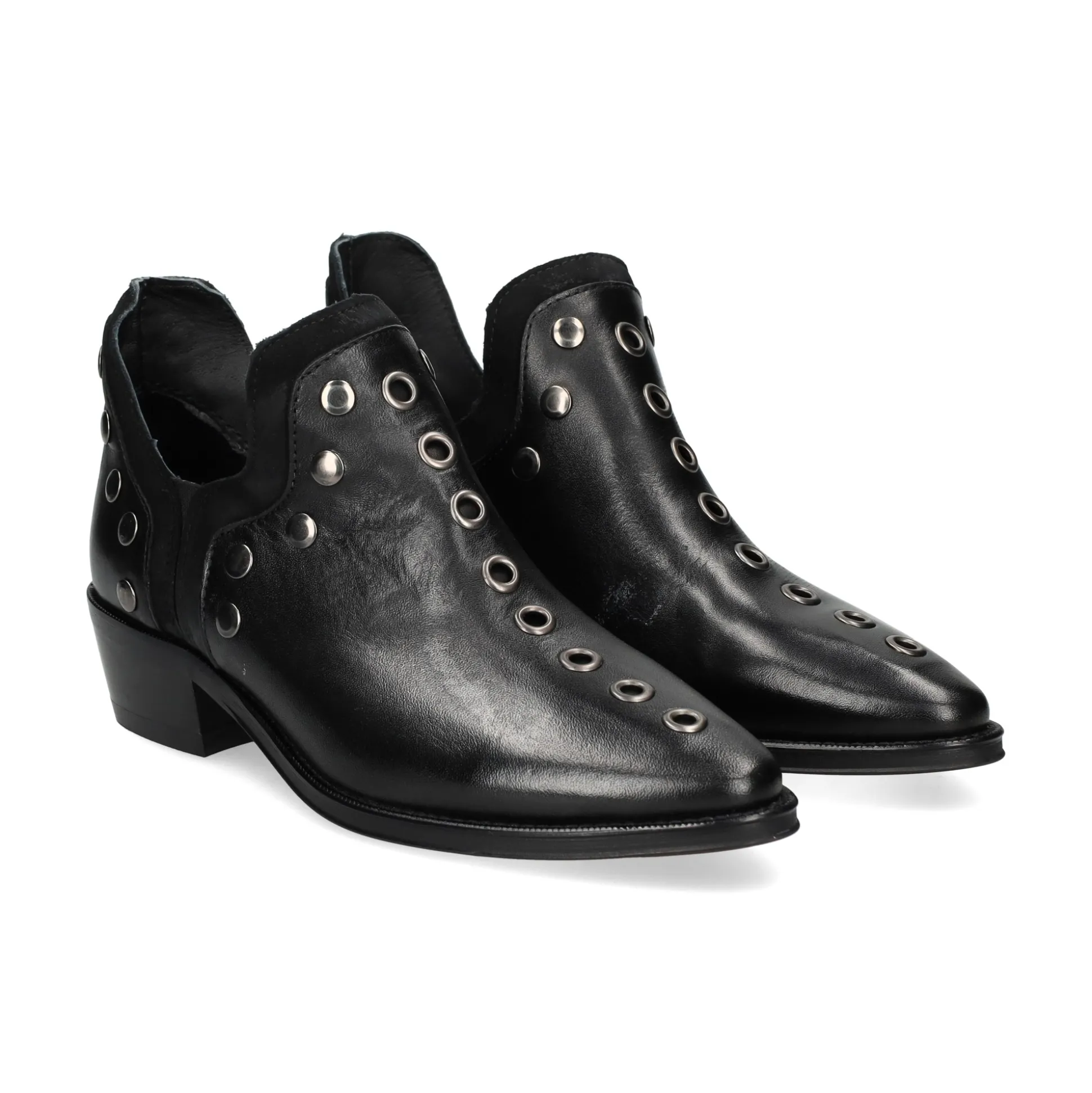 ALPE Botines planos de Mujer 2551 05-NEGRO