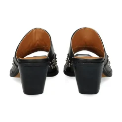 ALPE Sandalias con tacón de Mujer 511303 05 NEGRO