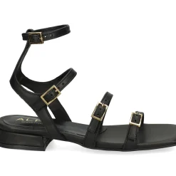 ALPE Sandalias planas de Mujer 514303 05 NEGRO