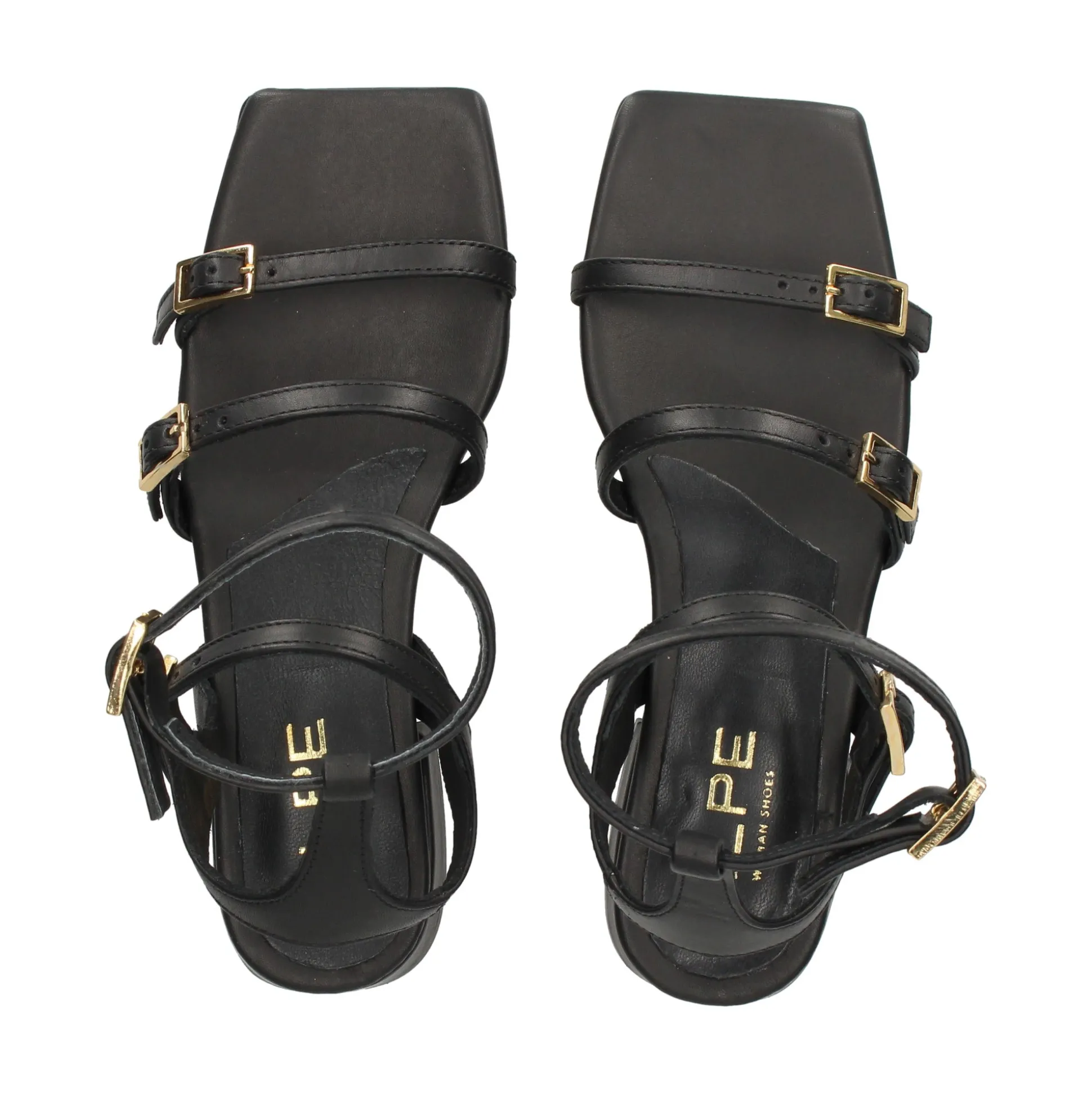 ALPE Sandalias planas de Mujer 514303 05 NEGRO