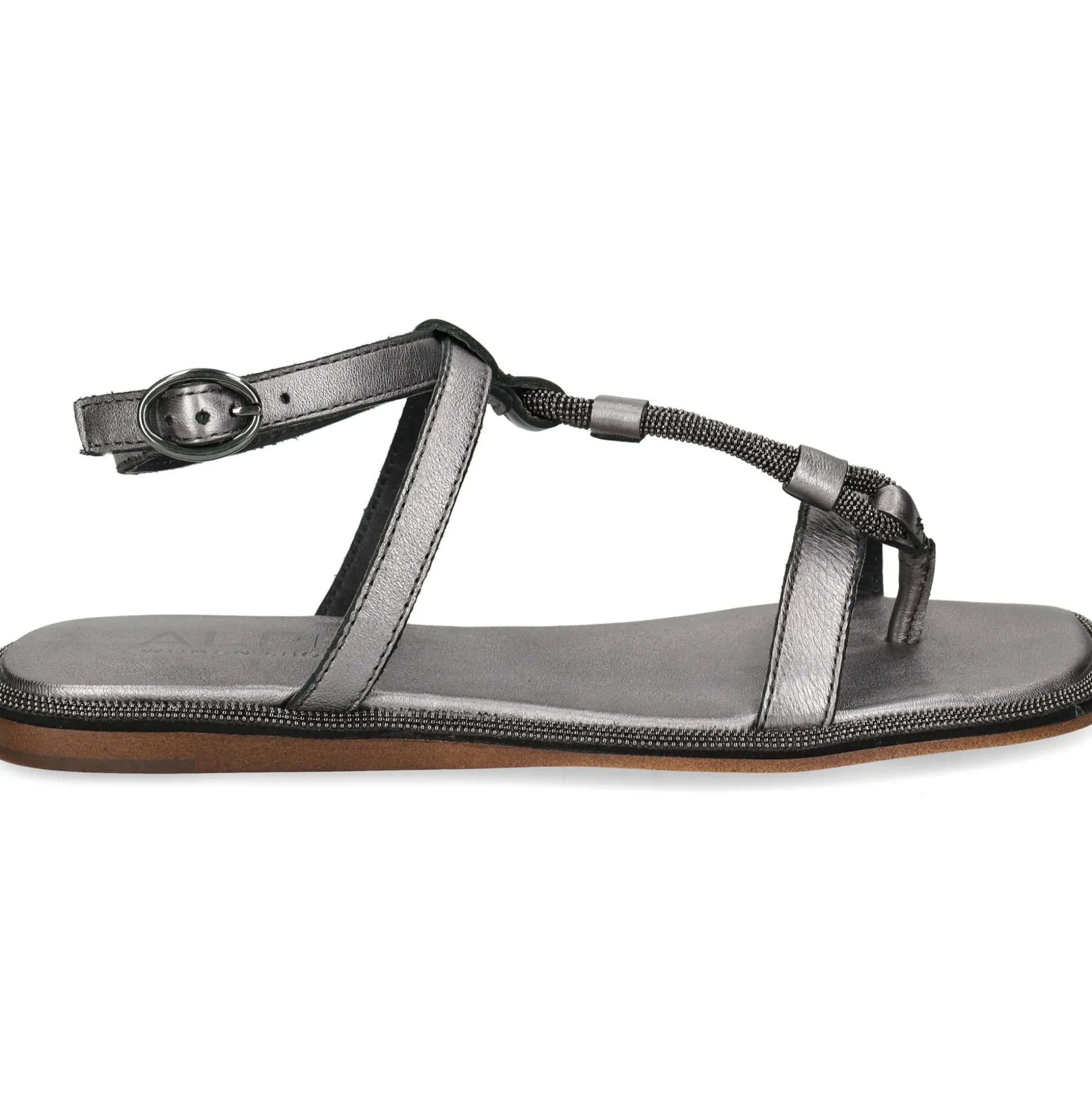 ALPE Sandalias planas de Mujer 515561 39 GRAFITO