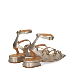 ALPE Sandalias planas de Mujer 514341 PLATINO