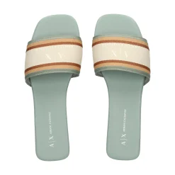 ARMANI EXCHANGE Sandalias planas de Mujer XDP056 00134 GREEN