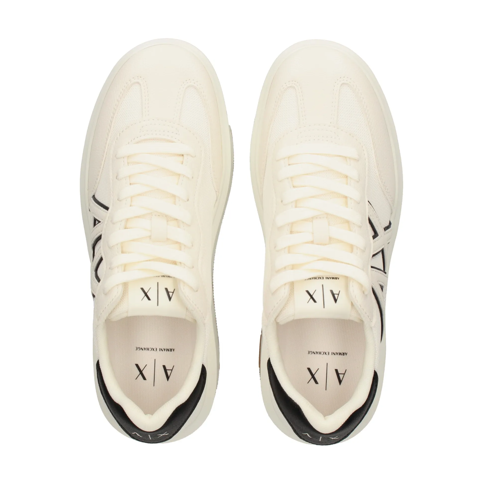 ARMANI EXCHANGE Zapatillas de Hombre XM002687 M0240 WHITE+BLA