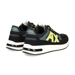 ARMANI EXCHANGE Zapatillas de Hombre XUX090 T699 BLACK+GREY