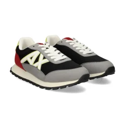 ARMANI EXCHANGE Zapatillas de Hombre XUX263 U701 WHITE+BLAC